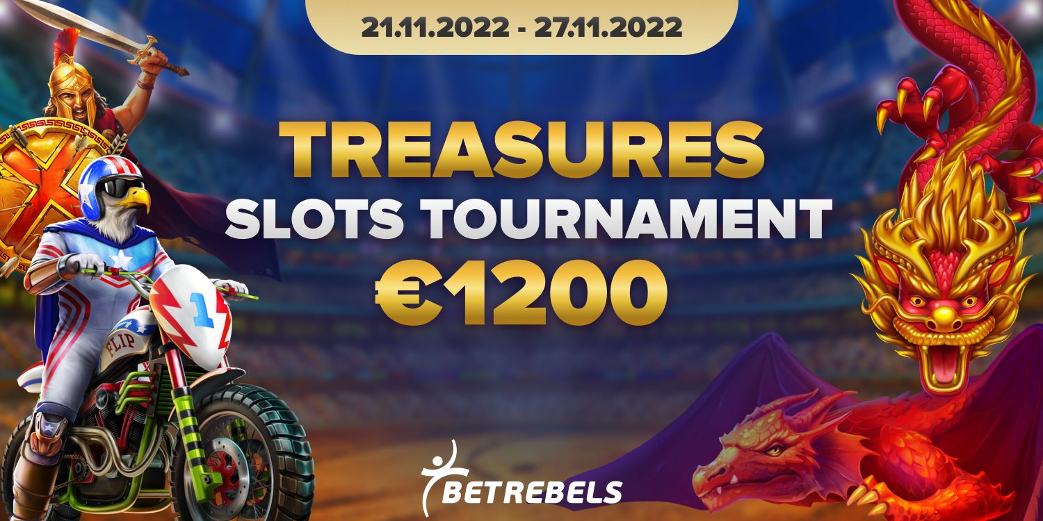 Torneo de Treasures Slots de BetRebels